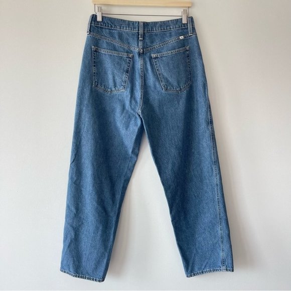 ❌SOLD ❌Sunday Best Go Off Road Dad Jean Baggy Loose 90s jeans  Med Blue size 28 - Picture 2 of 12